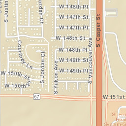 14608 Jordan Court Glenpool OK 74033 Street Map