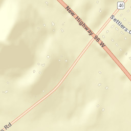 Settlers Point Tennessee Street Map