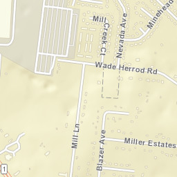Miller Estates Tennessee Street Map