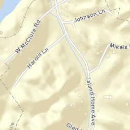 Johnson Road Tennessee Street Map