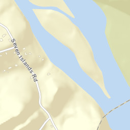 Seven Islands Tennessee Street Map