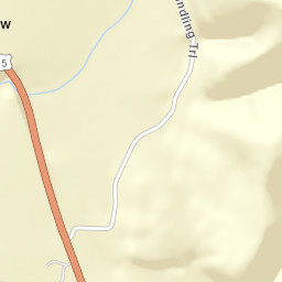 Baker Hollow Arkansas Street Map