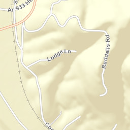 Sylamore Arkansas Street Map