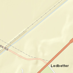 Ledbetter Tennessee Street Map