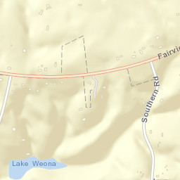 Daugherty Estates Tennessee Street Map