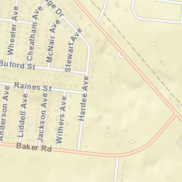 Rosewood Park Tennessee Street Map