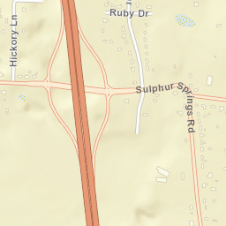 Leanna Tennessee Street Map