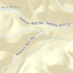 Cave Creek Arkansas Street Map