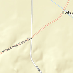 Hodson Tennessee Street Map