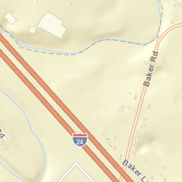 Aberdeen Park Tennessee Street Map