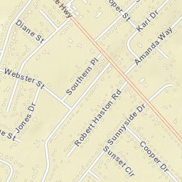 Joywood Tennessee Street Map