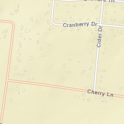 Cherry Lane Acres Tennessee Street Map