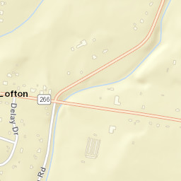 Lofton Tennessee Street Map
