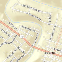 5 West Maple Street, Sparta, TN 38583 Street Map
