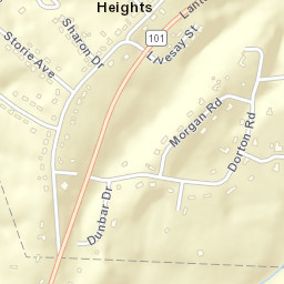 Volunteer Heights Tennessee Street Map
