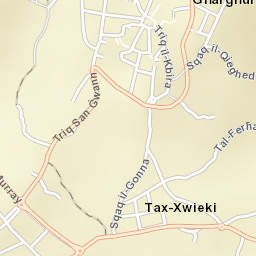 Hal Gharghur Street Map