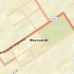 Maymana Street Map