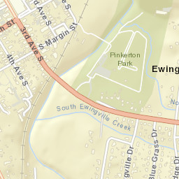 Rolling Rivers Tennessee Street Map