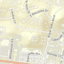 Liberty Hills Tennessee Street Map