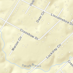 Sherwood Farm Tennessee Street Map