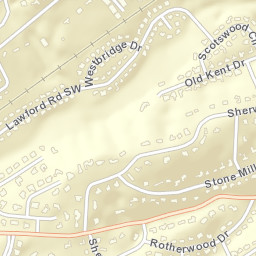 Rothwood Tennessee Street Map