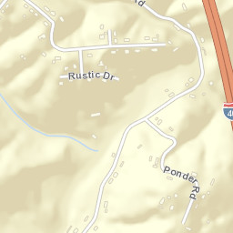 1492 Lower English Creek Rd, Newport, TN Street Map