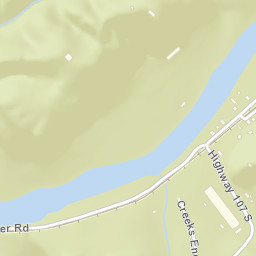 Del Rio Tennessee Street Map