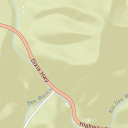 Wolf Creek Tennessee Street Map