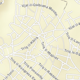 Mosta Street Map