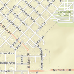 601-699 East Kingman Avenue, Canadian, TX Street Map