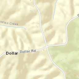 Dollar Tennessee Street Map