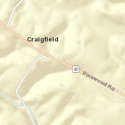 Craigfield Tennessee Street Map
