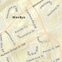 Westlyn Tennessee Street Map