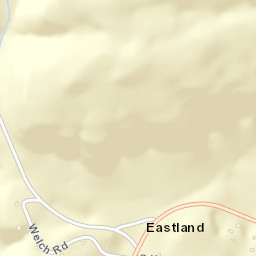 Eastland Tennessee Street Map