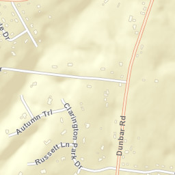 Lanatana Estates Tennessee Street Map