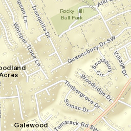 7900 Rustic Oak Dr Knoxville, Tennessee Street Map