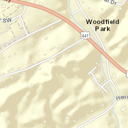 Woodfield Park Tennessee Street Map
