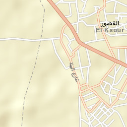 El Ksour Street Map