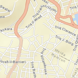 Imsida Street Map