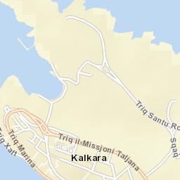 Kalkara Street Map
