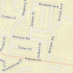 Regency Park Tennessee Street Map