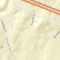Daysville Tennessee Street Map