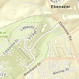 Ebenezer Tennessee Street Map