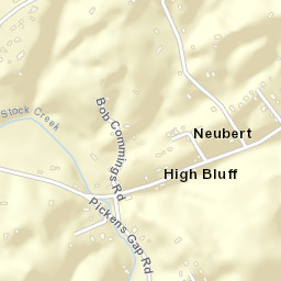 Neubert Tennessee Street Map