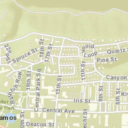 2132 Central Avenue, Santa Fe National Forest, Los Alamos, NM Street Map