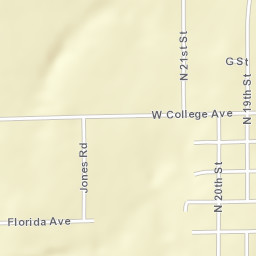 1907 West Warner Avenue, Guthrie, OK Street Map