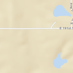 22788-23604 East 191st Street South Coweta OK Street Map