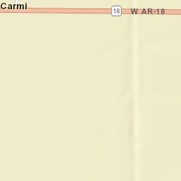 Carmi Arkansas Street Map