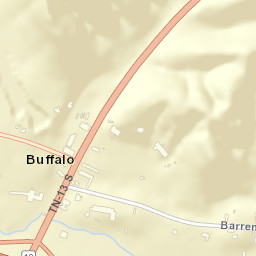 451 State Highway 13, Hurricane Mills, TN  Street Map