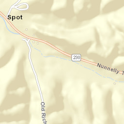 Spot Tennessee Street Map